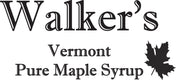 Walker's Vermont Pure Maple Syrup